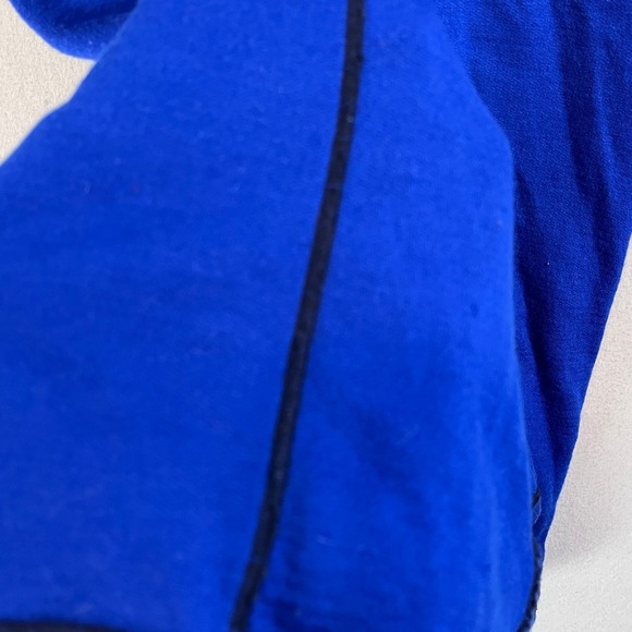 Icebreaker Merino Wool Full Zip Hoodie Mens Size Large Blue Fleece Jacket - Picture 7 of 7